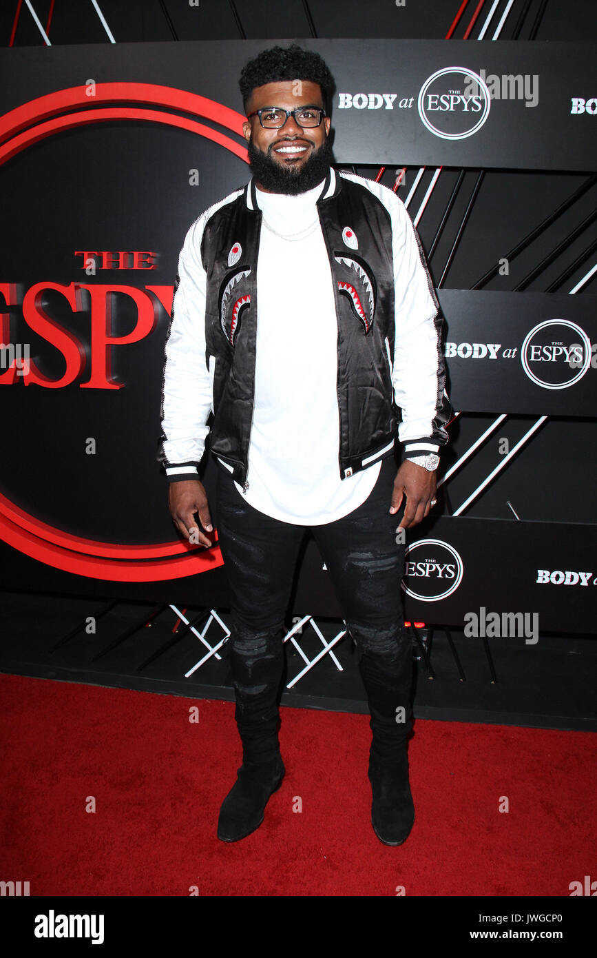 Corps à ESPYs a tenu à l'Avalon Hollywood - Arrivées comprend : Ézéchiel Elliott Où : Los Angeles, California, United States Quand : 09 mai 2017 Credit : Adriana Barraza M./WENN.com Banque D'Images