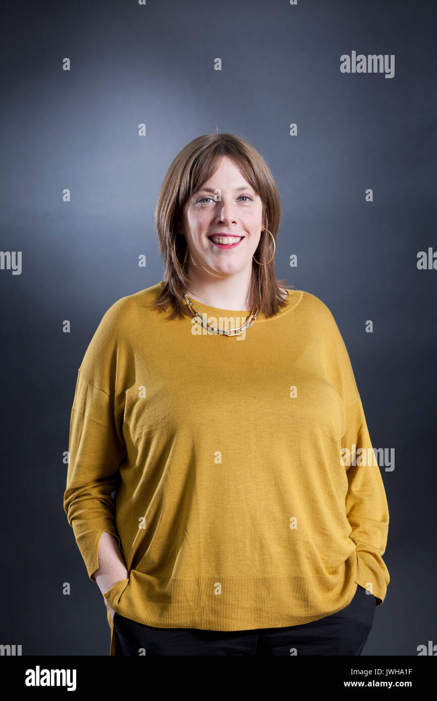 Edinburgh, Royaume-Uni. 12 août 2017. Jess Phillips, le parti travailliste britannique, homme politique et auteur, apparaissant à l'Edinburgh International Book Festival. Gary Doak / Alamy Live News Banque D'Images