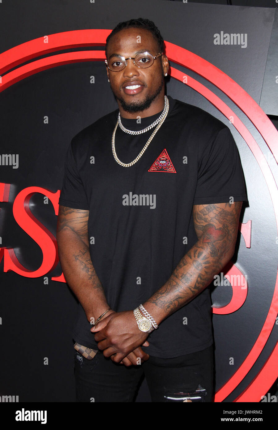 Corps à ESPYs a tenu à l'Avalon Hollywood - Arrivées comprend : Derrick Henry Où : Los Angeles, California, United States Quand : 09 mai 2017 Credit : Adriana Barraza M./WENN.com Banque D'Images