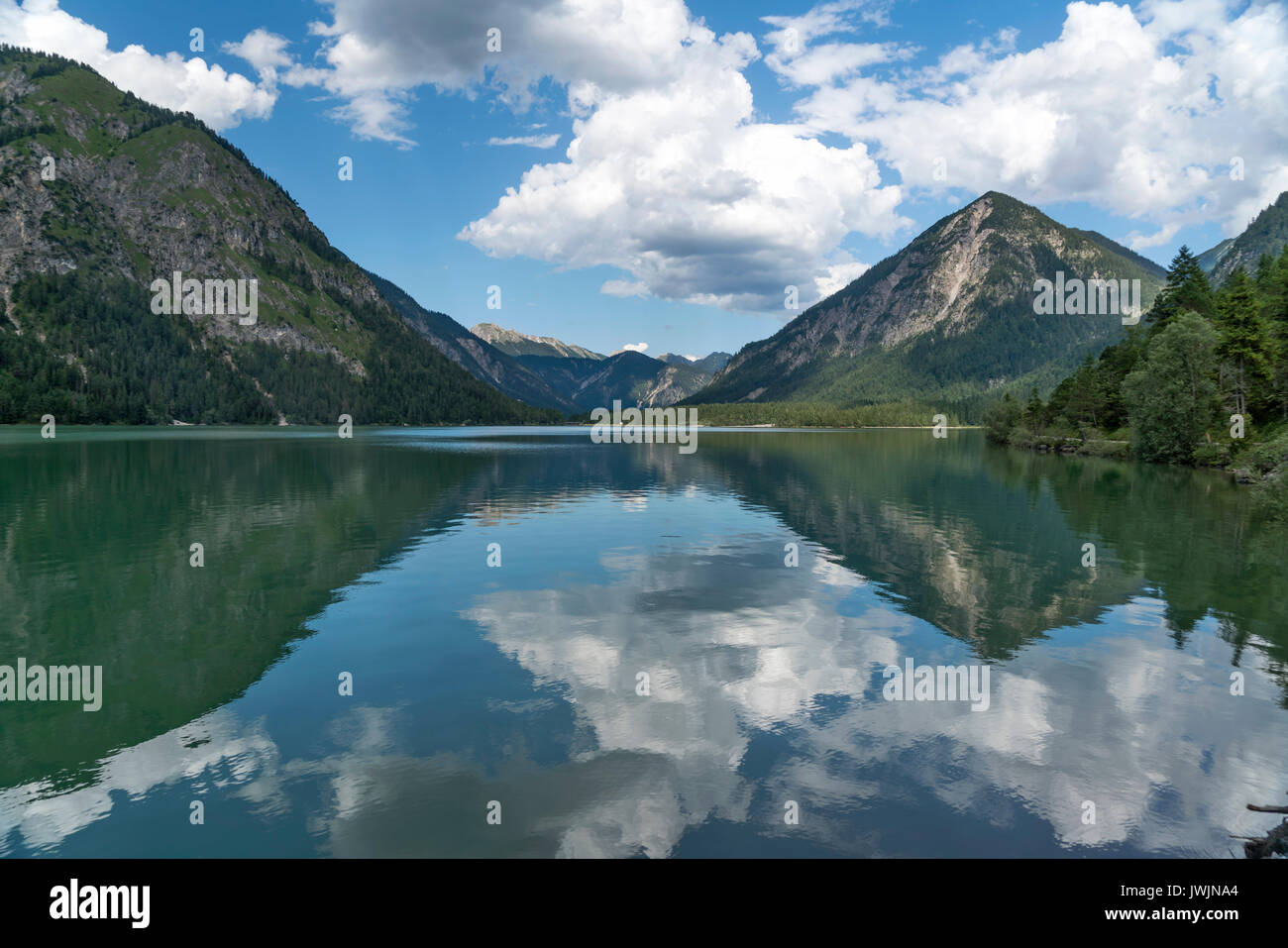 Der Heiterwanger See, Heiterwang, Tirol, Österreich | Lac Heiterwang, Heiterwang, Tyrol, Autriche Banque D'Images