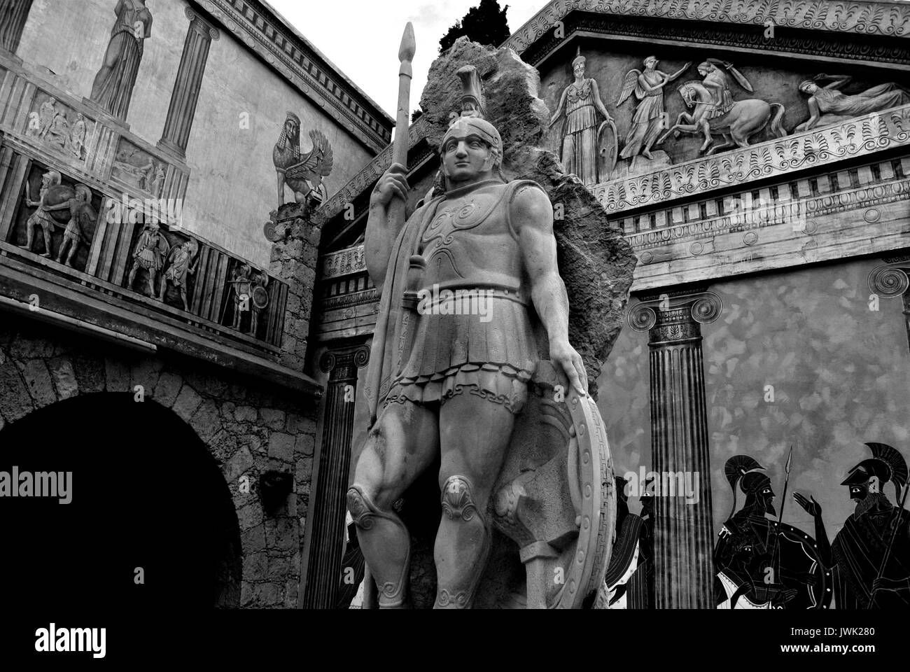 La vie quotidienne dans la partie grecque de Chypre divisée sur la