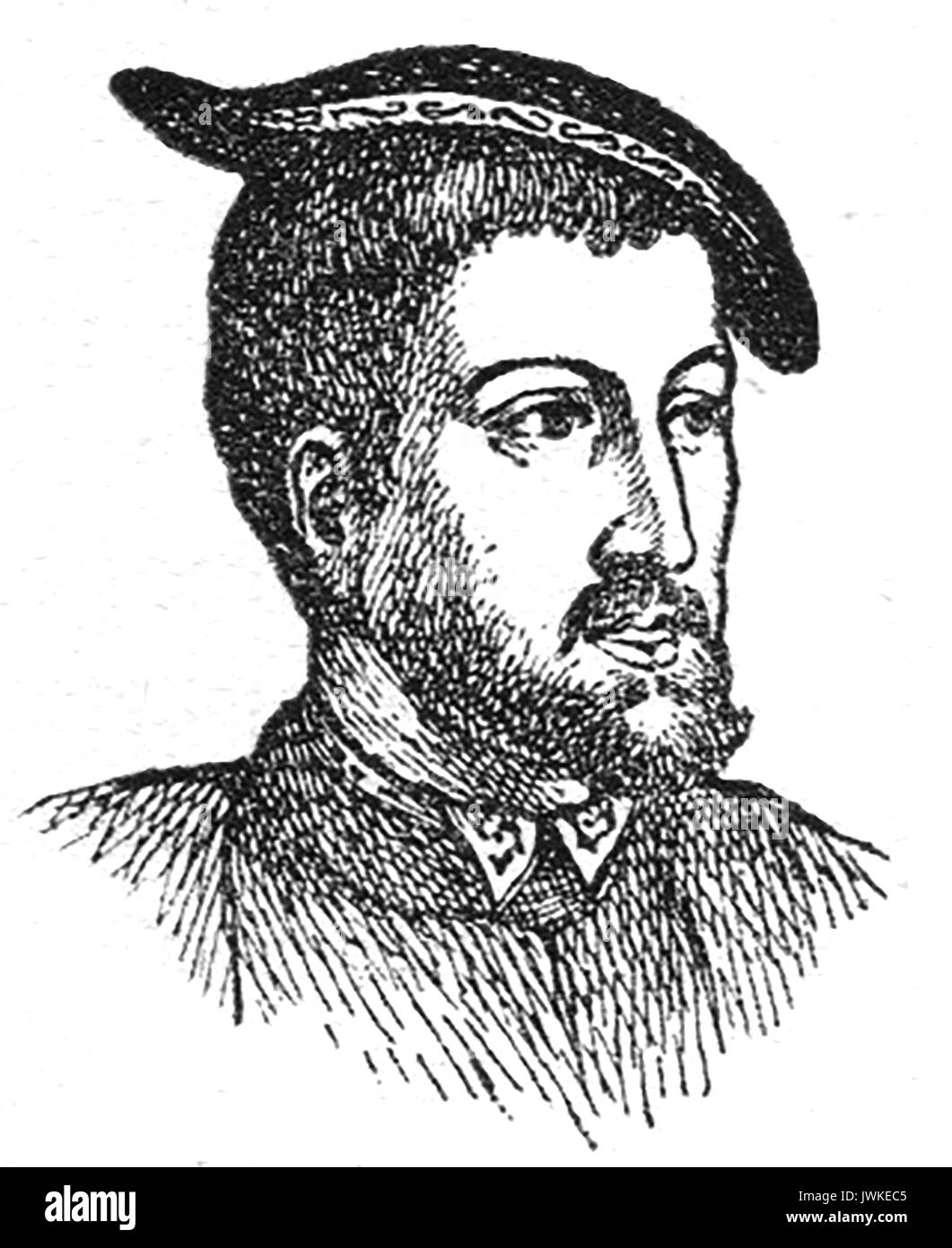 Un portrait du roi Charles V 5e Banque D'Images