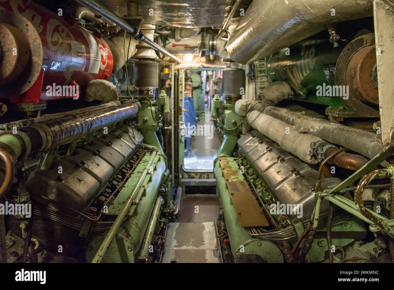 U-Boat Museum at Hafen Burgstaaken, Holstein, Allemagne Banque D'Images