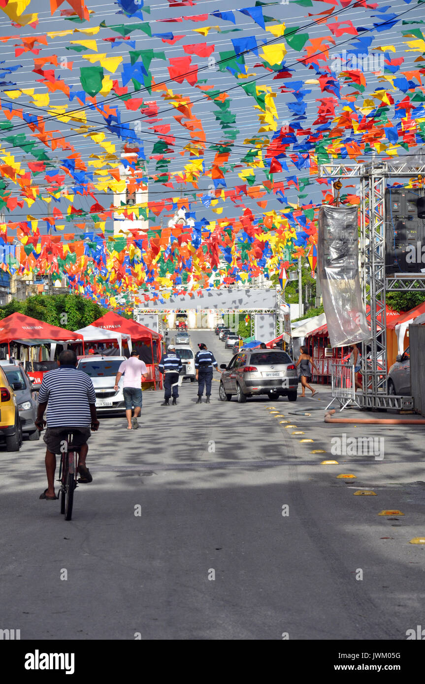 Sao Joao's Day Festival à Goiana, Pernambuco, Brésil Banque D'Images