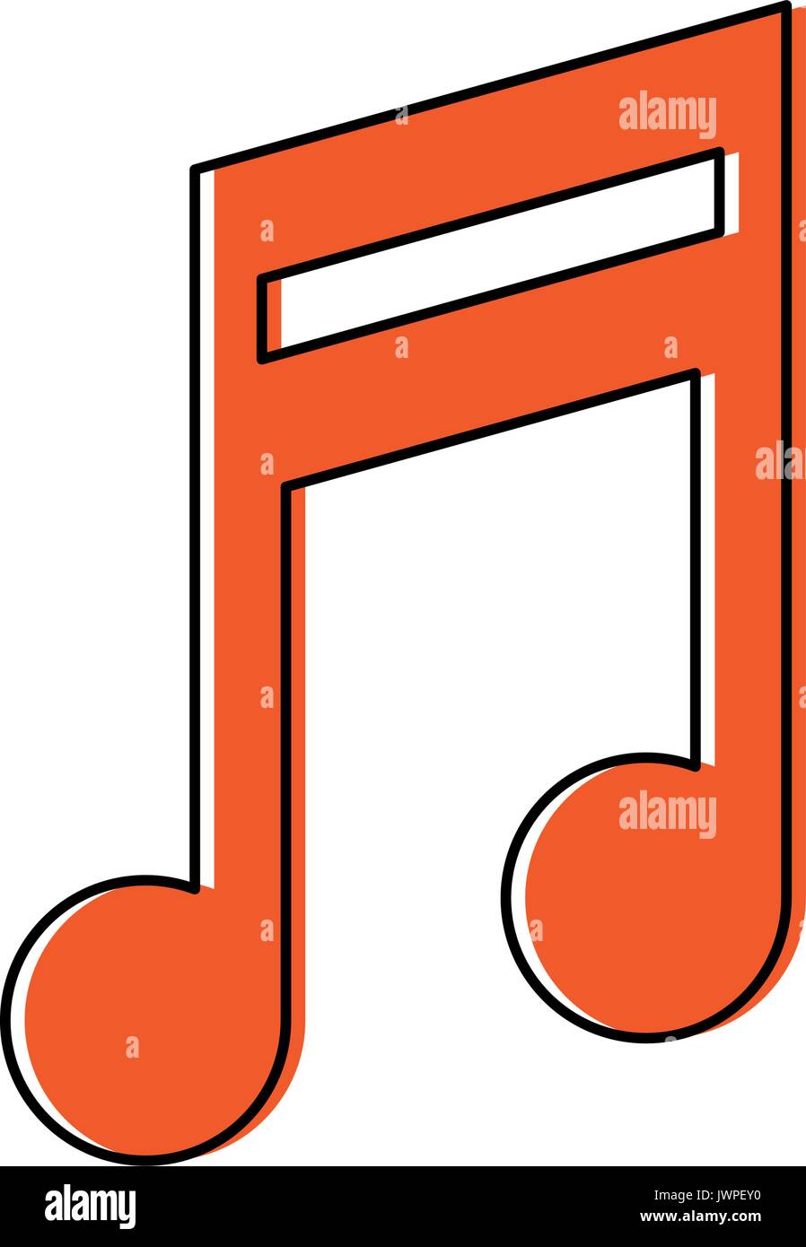 Croche Note De Musique Libre De Droit Image Vectorielle Stock Alamy Croche Note De Musique Libre De Droit Image Vectorielle Stock Alamy