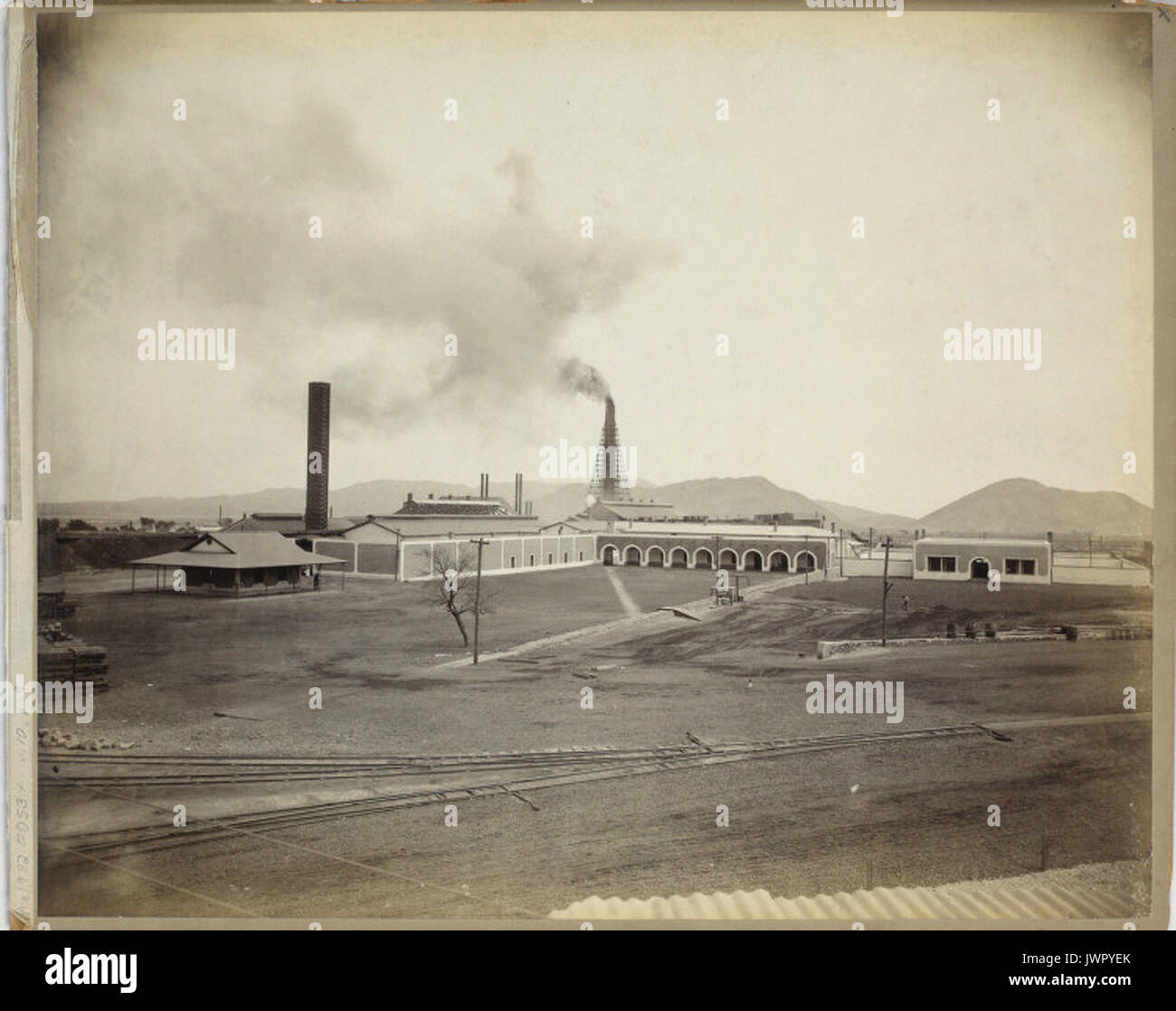 Les bâtiments administratifs, Mapimi Banque D'Images