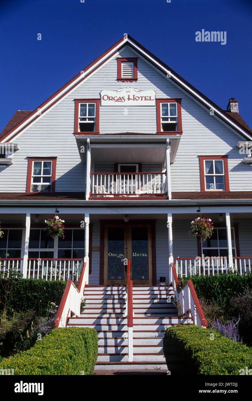 Hôtel Orcas, Orcas, Orcas Island, Washington Banque D'Images