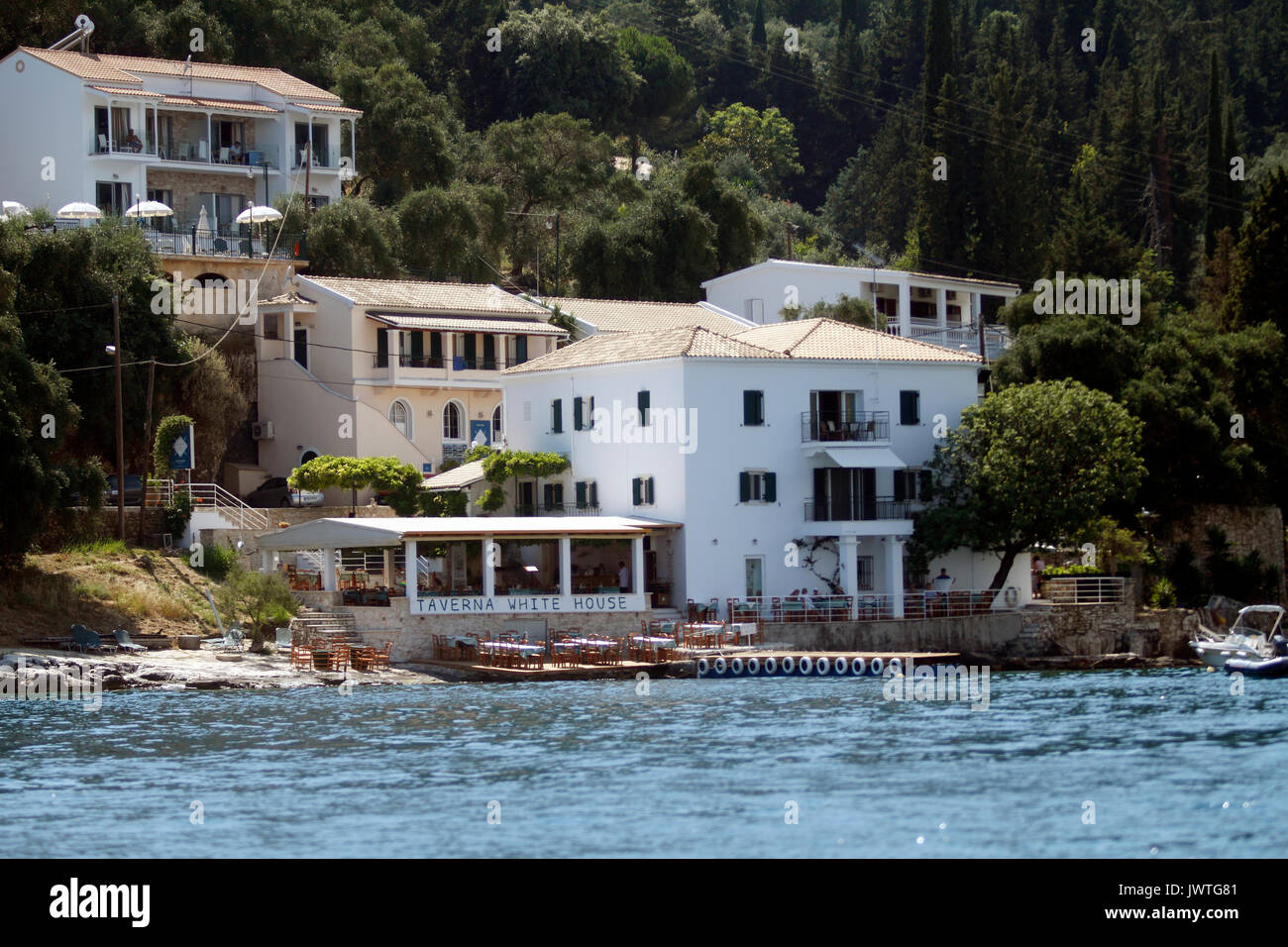 Le Durrells Maison Blanche Taverna, Kalami Corfou, à Corfou, Lawrence
