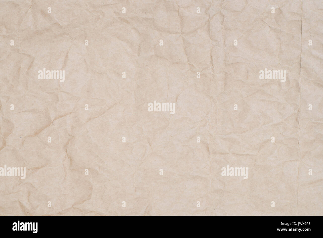 Trcycled froissé brown paper texture background Banque D'Images