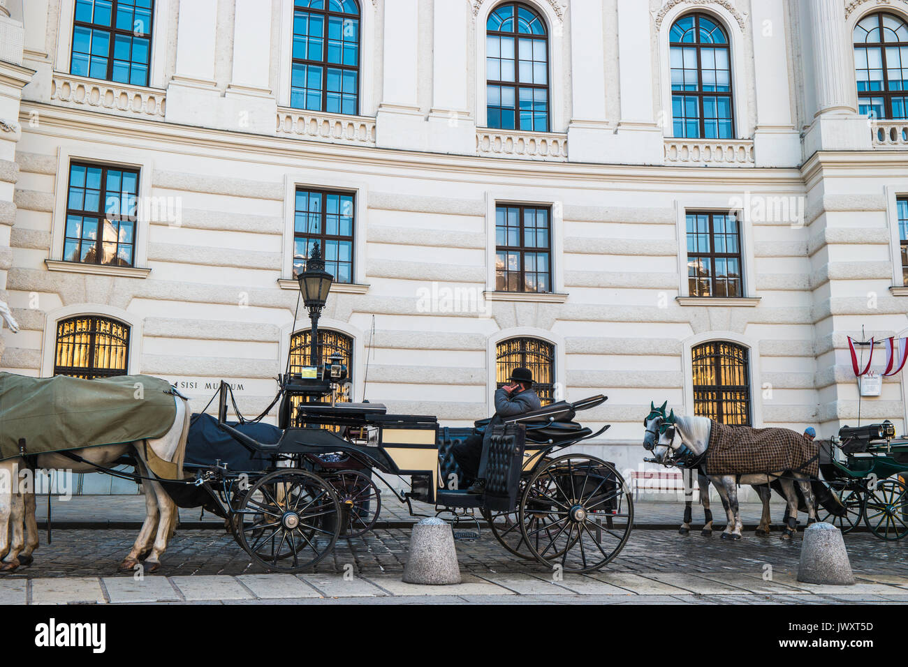 Palais impérial Hofburg, Vienne, Autriche. Banque D'Images