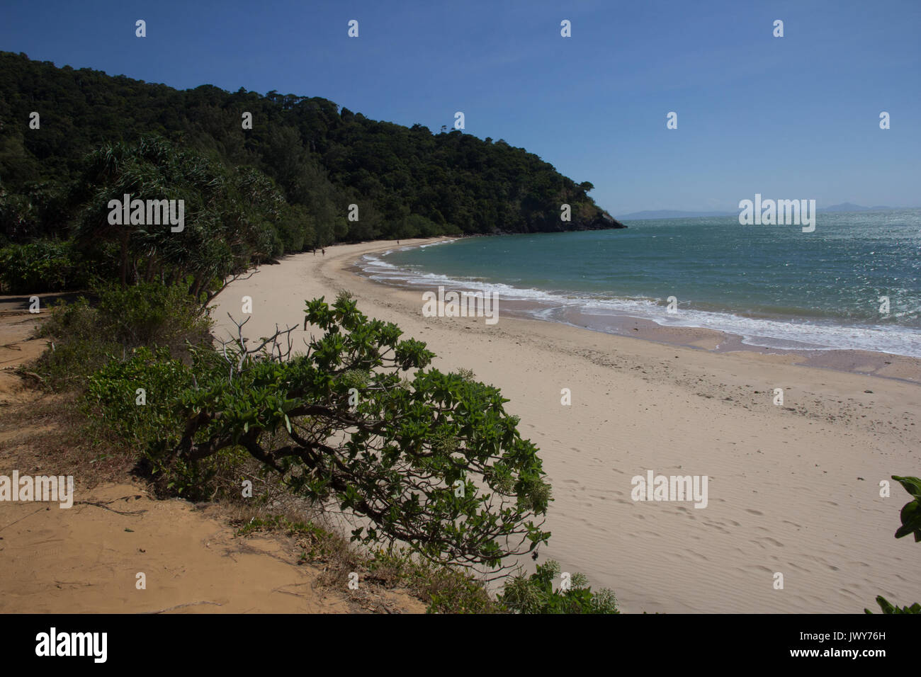 Plage de Capes, House #  116/13 Moo Koh Lanta, Krabi, Thaïlande Banque D'Images