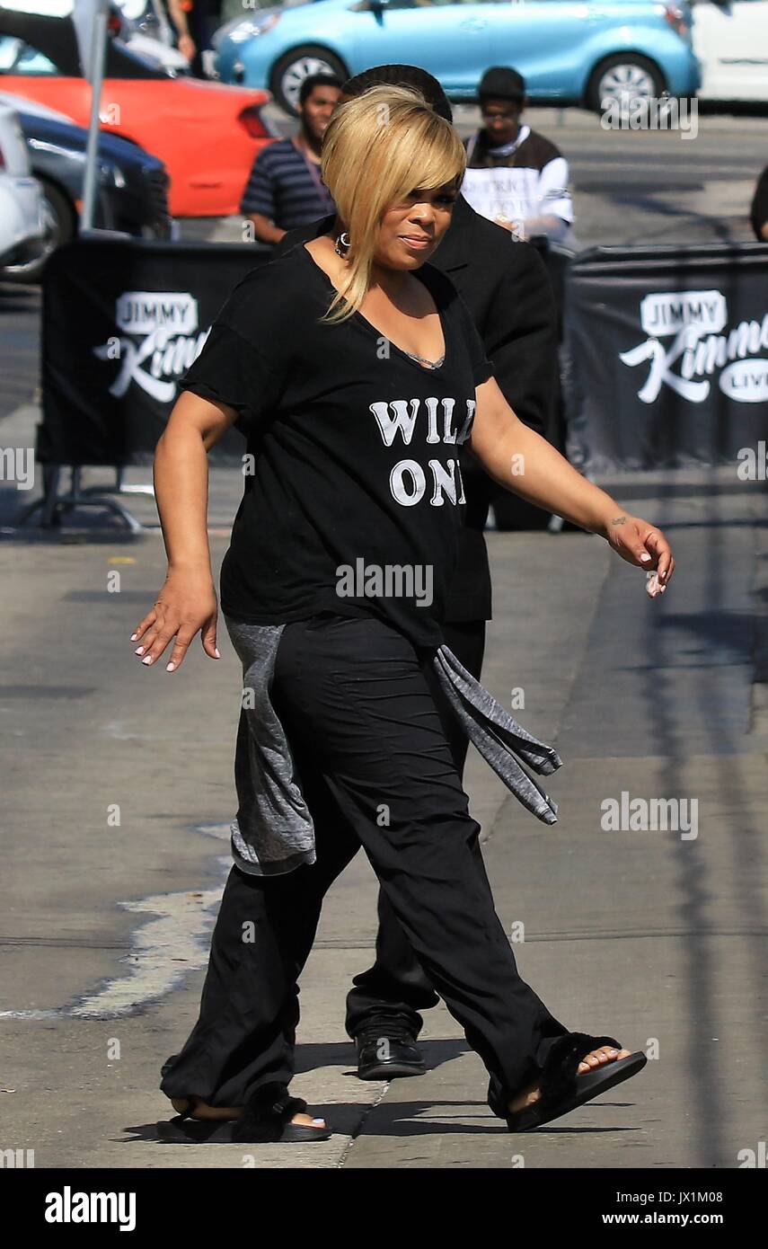 Les célébrités à Jimmy Kimmel Live ! Studios comprend : Tionne 'T-Boz' Watkins Où : Hollywood, California, United States Quand : 13 juillet 2017 Source : WENN.com Banque D'Images