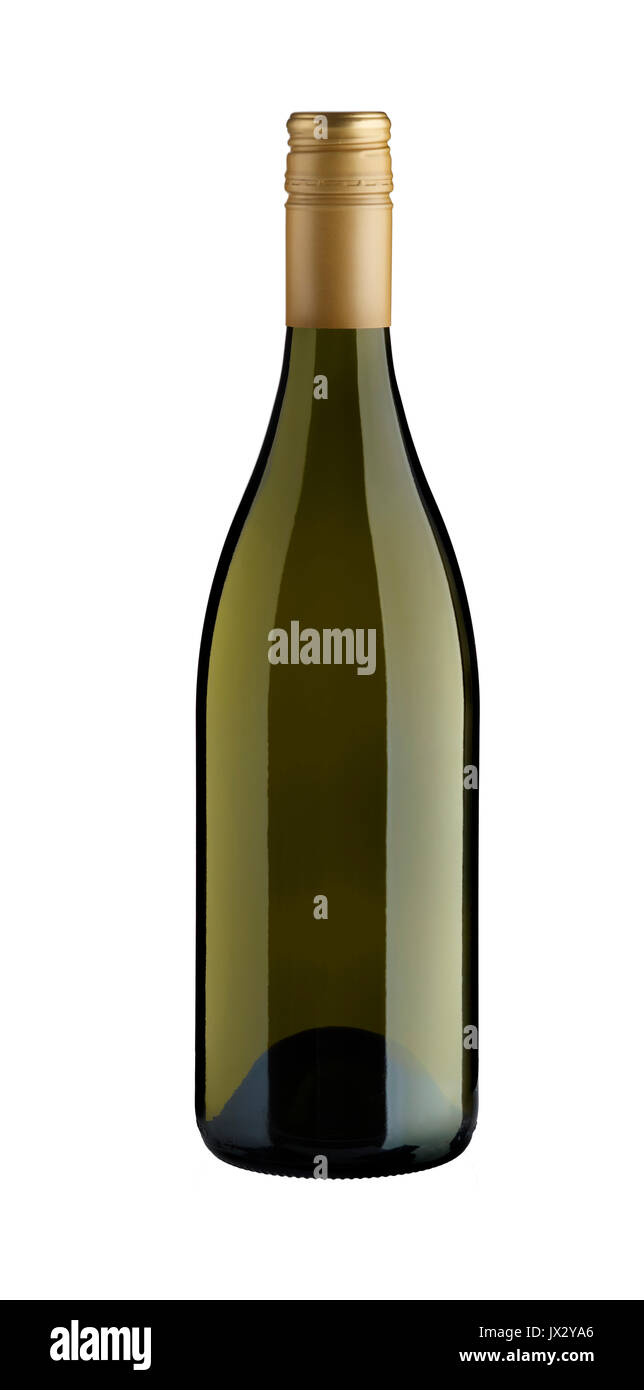 Image du produit coupe maquette de Bourgogne bouteille vin vert Banque D'Images