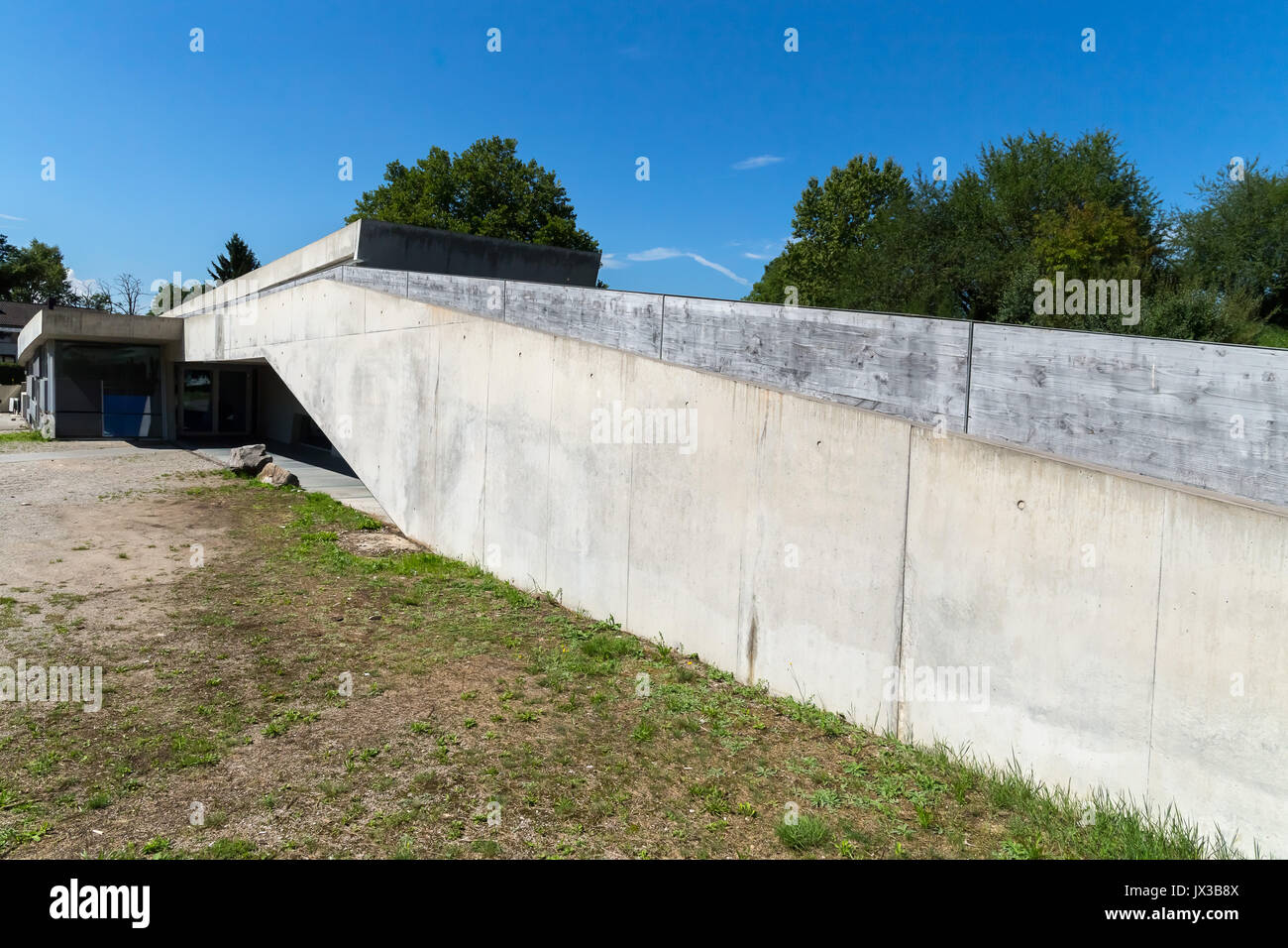 La formation d'un paysage (LFone), Weil am Rhein, Allemagne. Banque D'Images