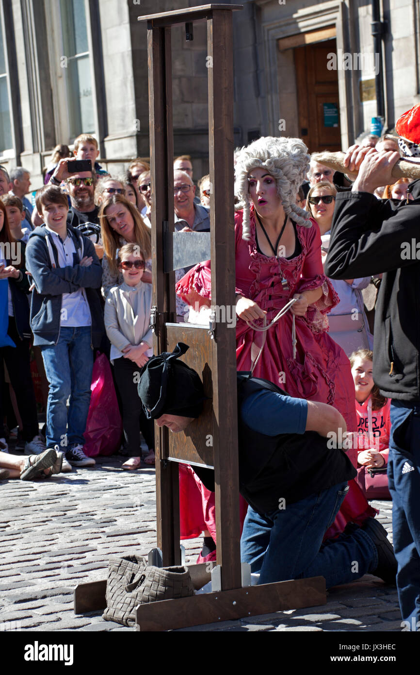 Edinburgh Fringe Festival 2017, Écosse, Royaume-Uni Banque D'Images