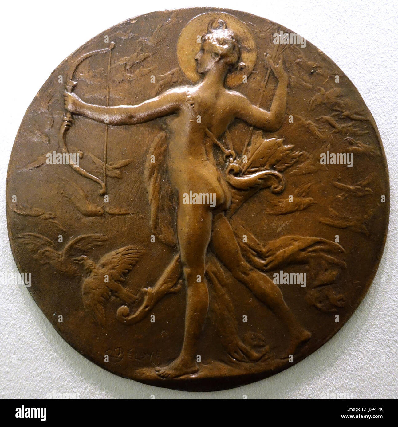 Diana par Jean baptiser Gustave Deloye, non daté, Musée de Bode DSC02841 Banque D'Images