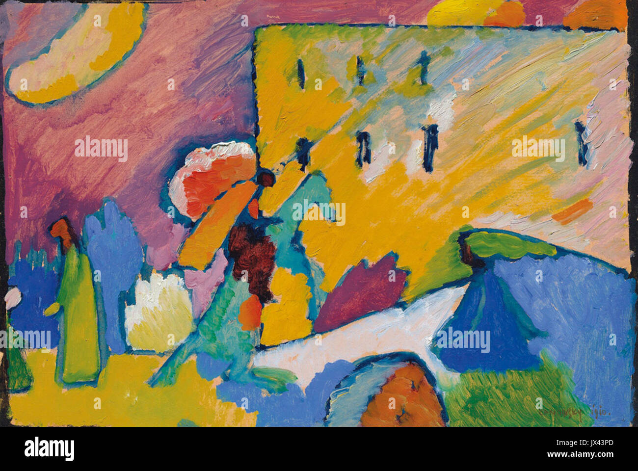 Wassily Kandinsky (1866) 1944 Studie zu Improvisation 3, 1909 Christie's Banque D'Images