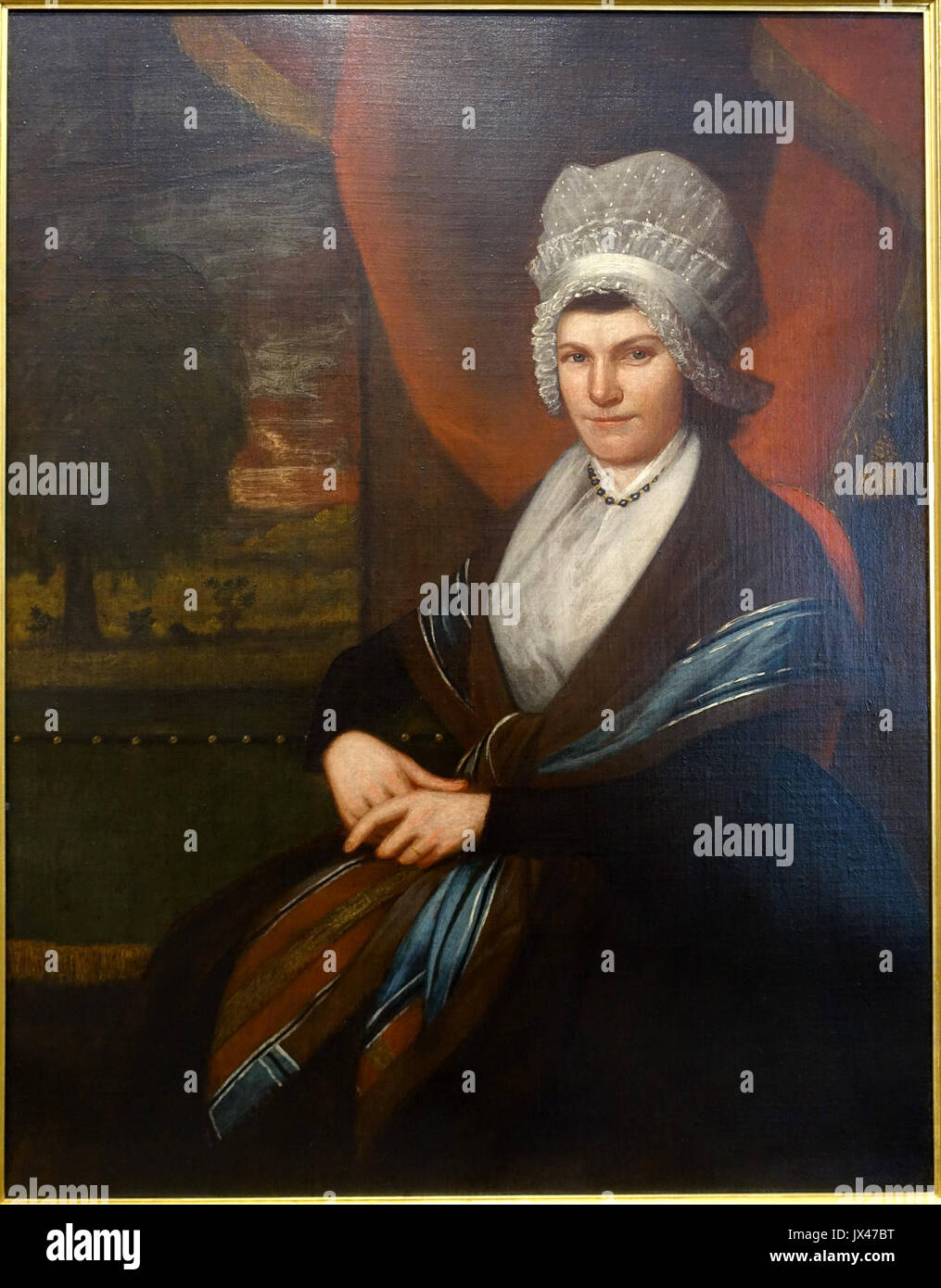 Marie Schenck Dewey par Ralph Earl, 1798, huile sur toile Musée de Bennington Bennington, VT DSC08754 Banque D'Images