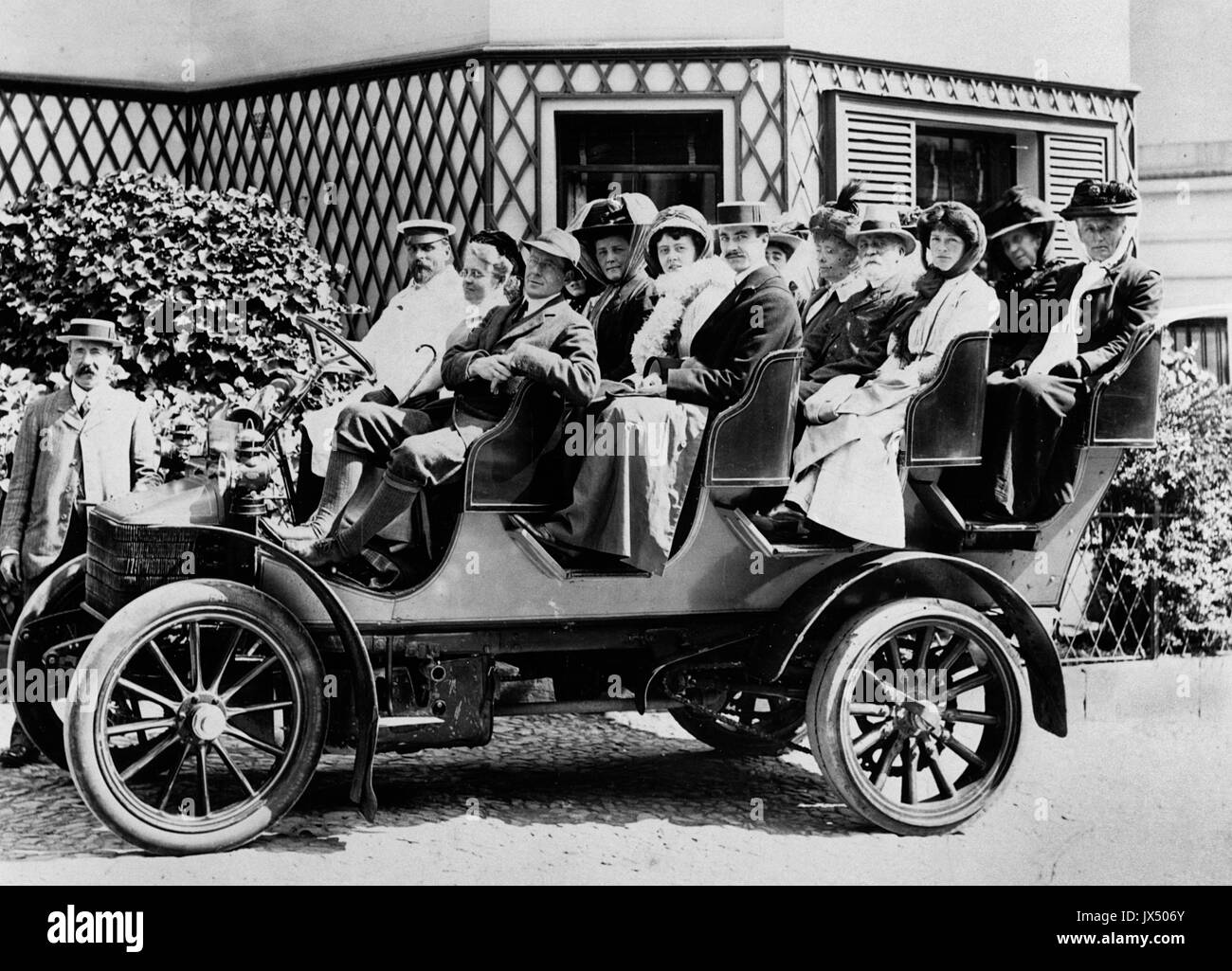 Wolseley charabanc vers 1907 Banque D'Images