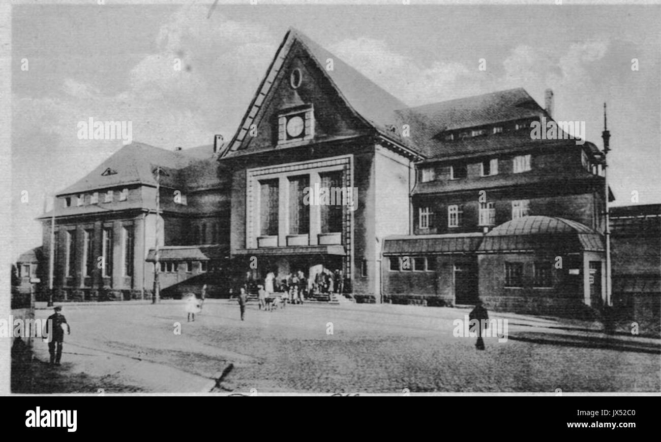 Remscheid Hauptbahnhof um 1925 Banque D'Images