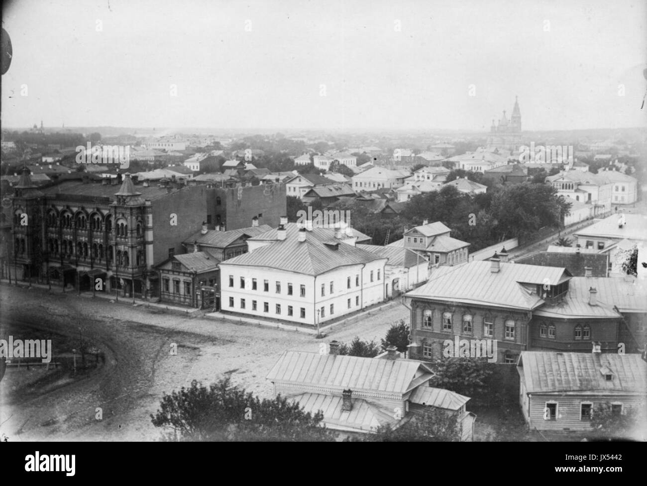 Type de Rybinsk avec Fire Tower 01 Banque D'Images