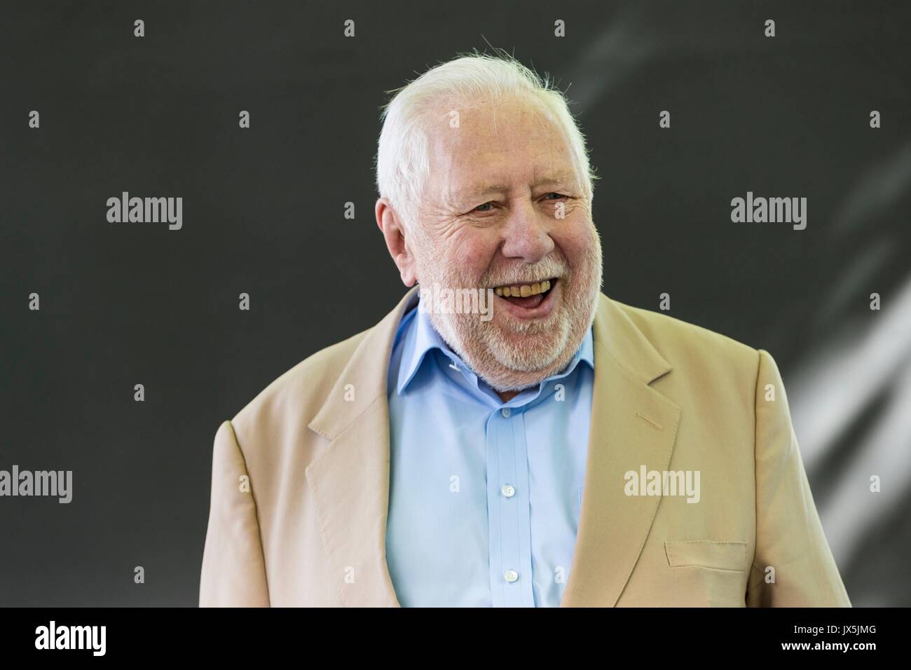 Edinburgh, Royaume-Uni. Août 15, 2017. Roy Hattersley apparaissant au Edinburgh International Book Festival Roy Hattersley, Baron Hattersley, PC, FRSL est un homme politique, auteur et journaliste de Sheffield. Il a été député pour Birmingham Sparkbrook pendant 33 ans de 1964 à 1997. Credit : Riche de Dyson/Alamy Live News Banque D'Images