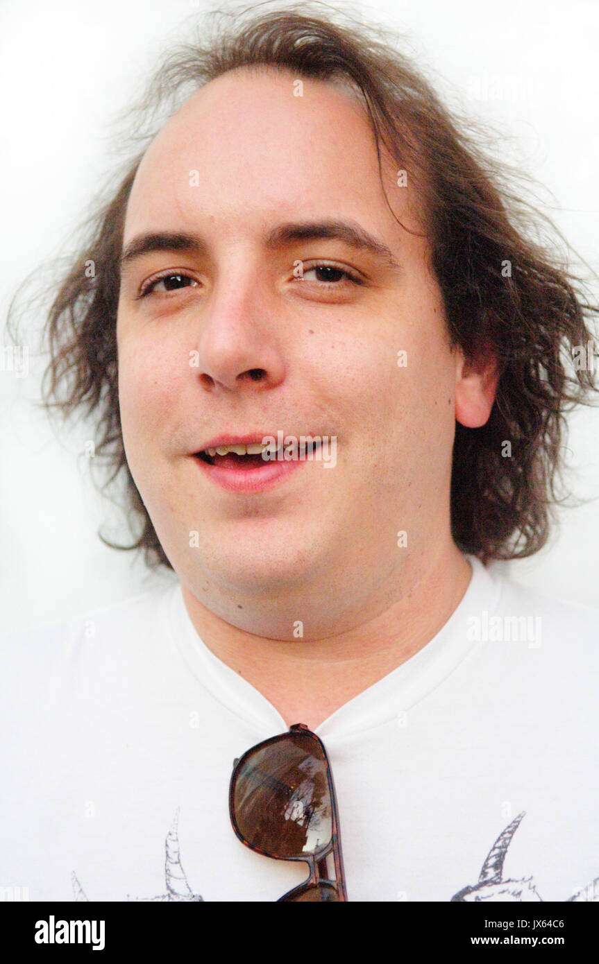 Har mar superstar portrait annuel la 2e festival de musique de détour hebdomadaire Octobre 6,2007,Los Angeles en Californie. Banque D'Images