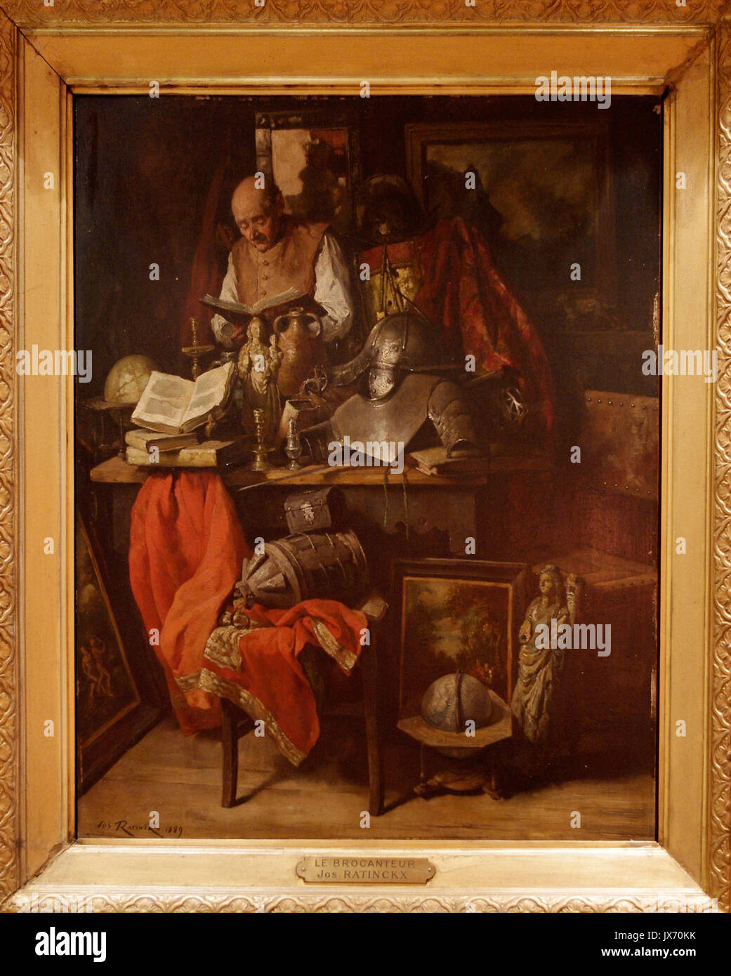 Huy 109 Musée Ratinckx brocanteur Banque D'Images