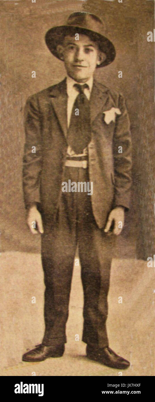 Vasco Nunes aos 14 anos, Lisboa, 1927 Banque D'Images