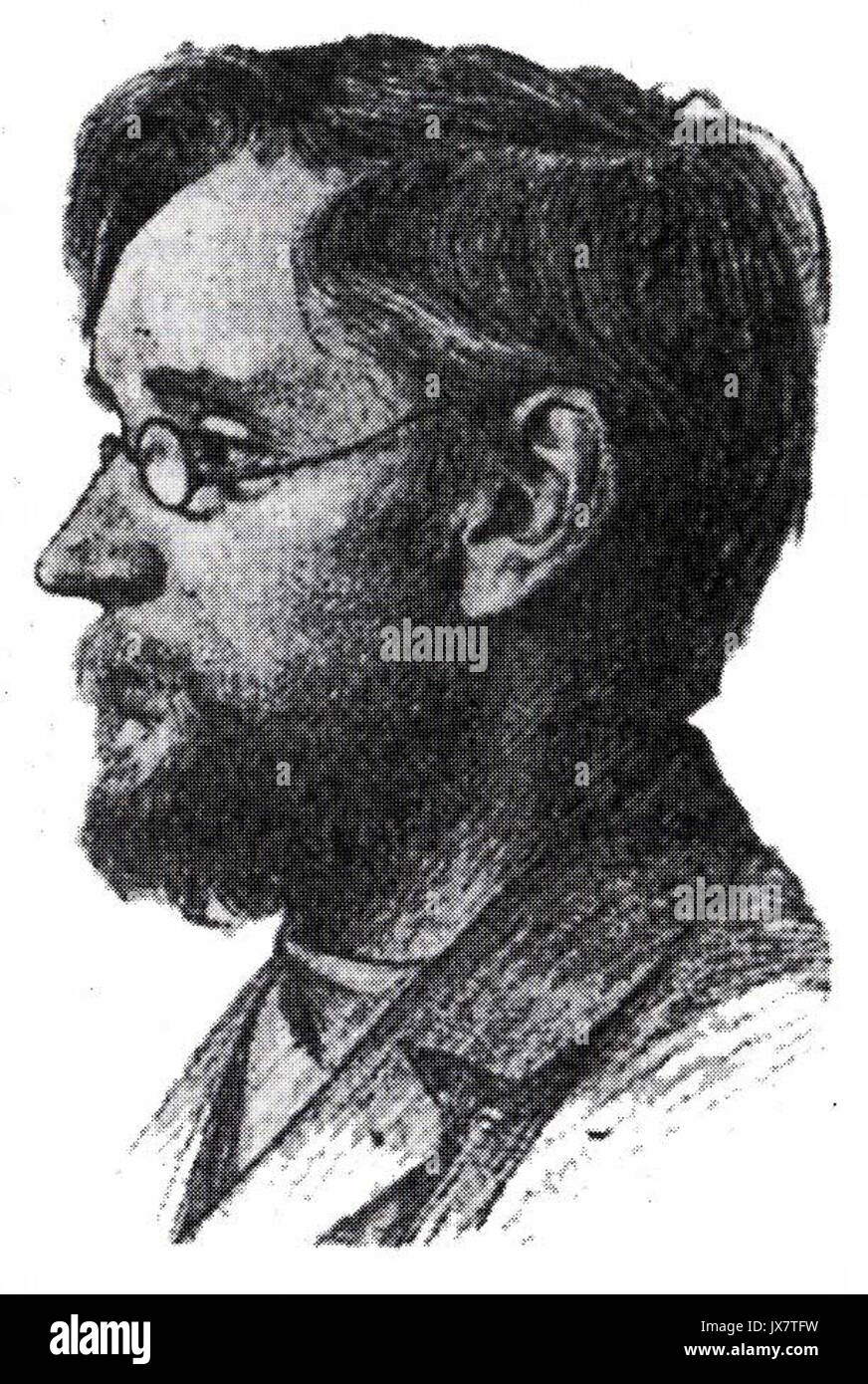 Tjerk Luitjes (18671946) Banque D'Images