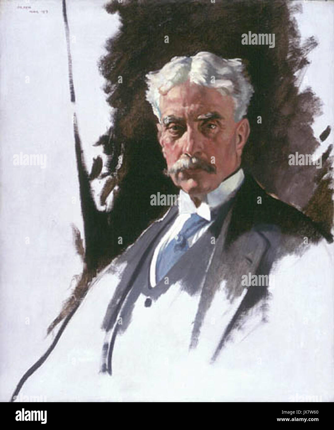 William Orpen Portrait de Sir Robert Laird Borden Banque D'Images