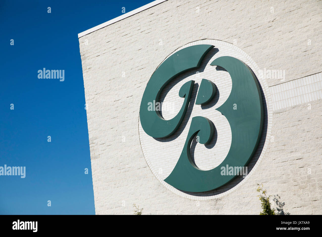Un logo affiche à l'extérieur d'un magasin de détail dans l'Boscov Camp Hill, New York le 30 juillet 2017. Banque D'Images