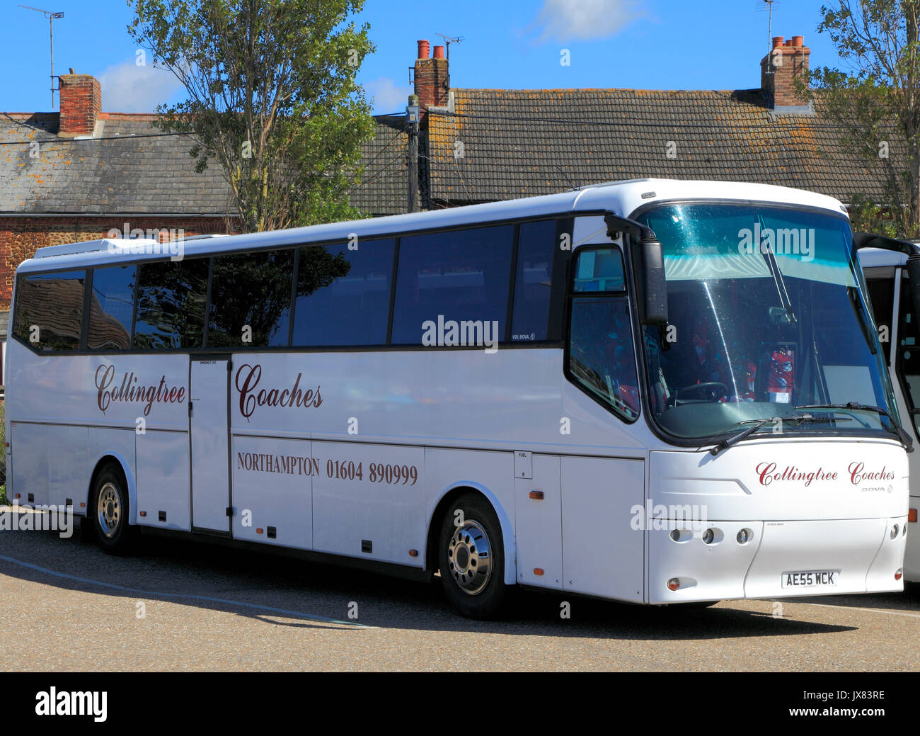 Collingtree entraîneurs, coach, excursions, excursions, excursion, excursions, voyages, société, entreprises, transports, England, UK Banque D'Images