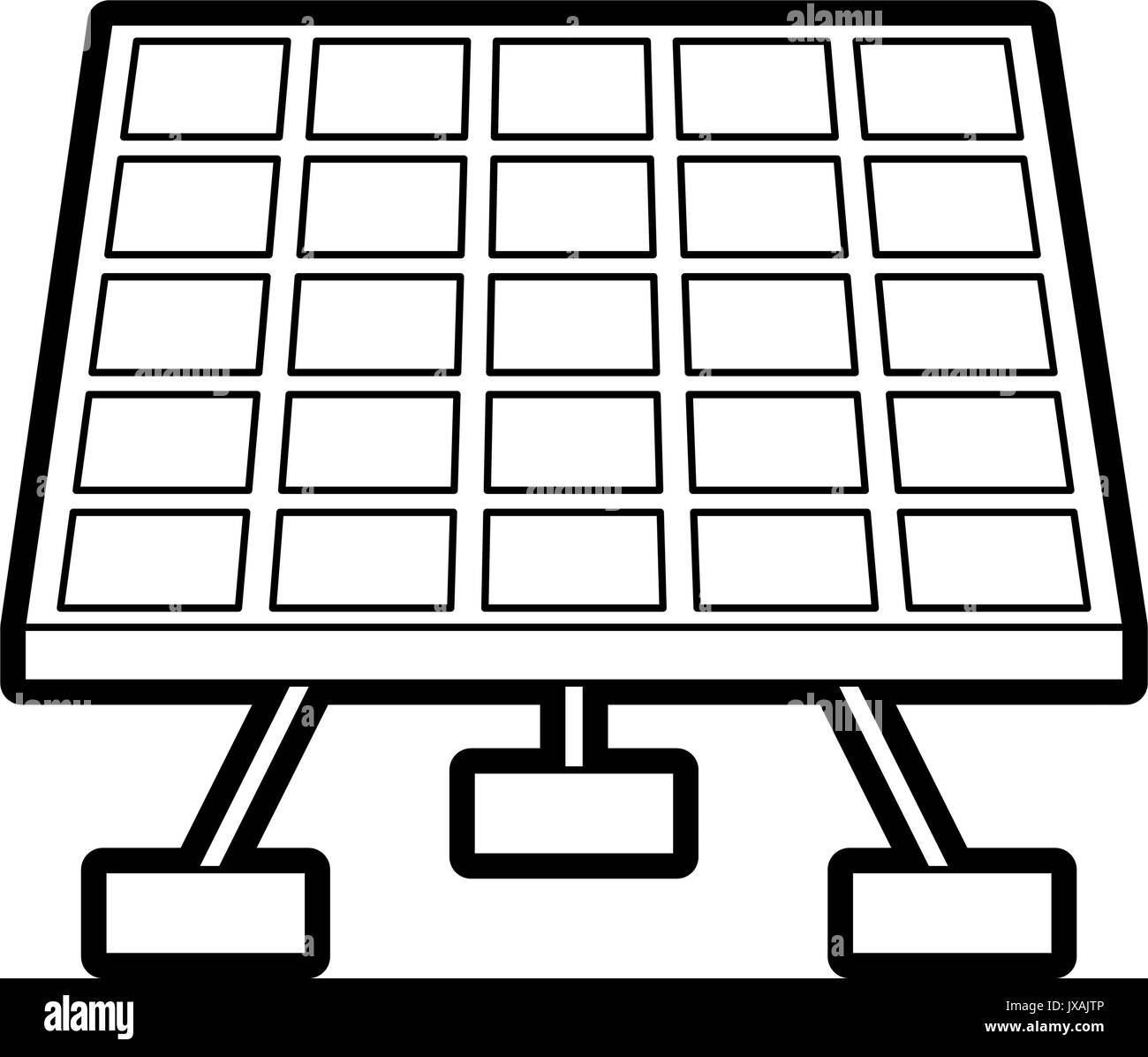 Panneau solaire vector illustration Illustration de Vecteur