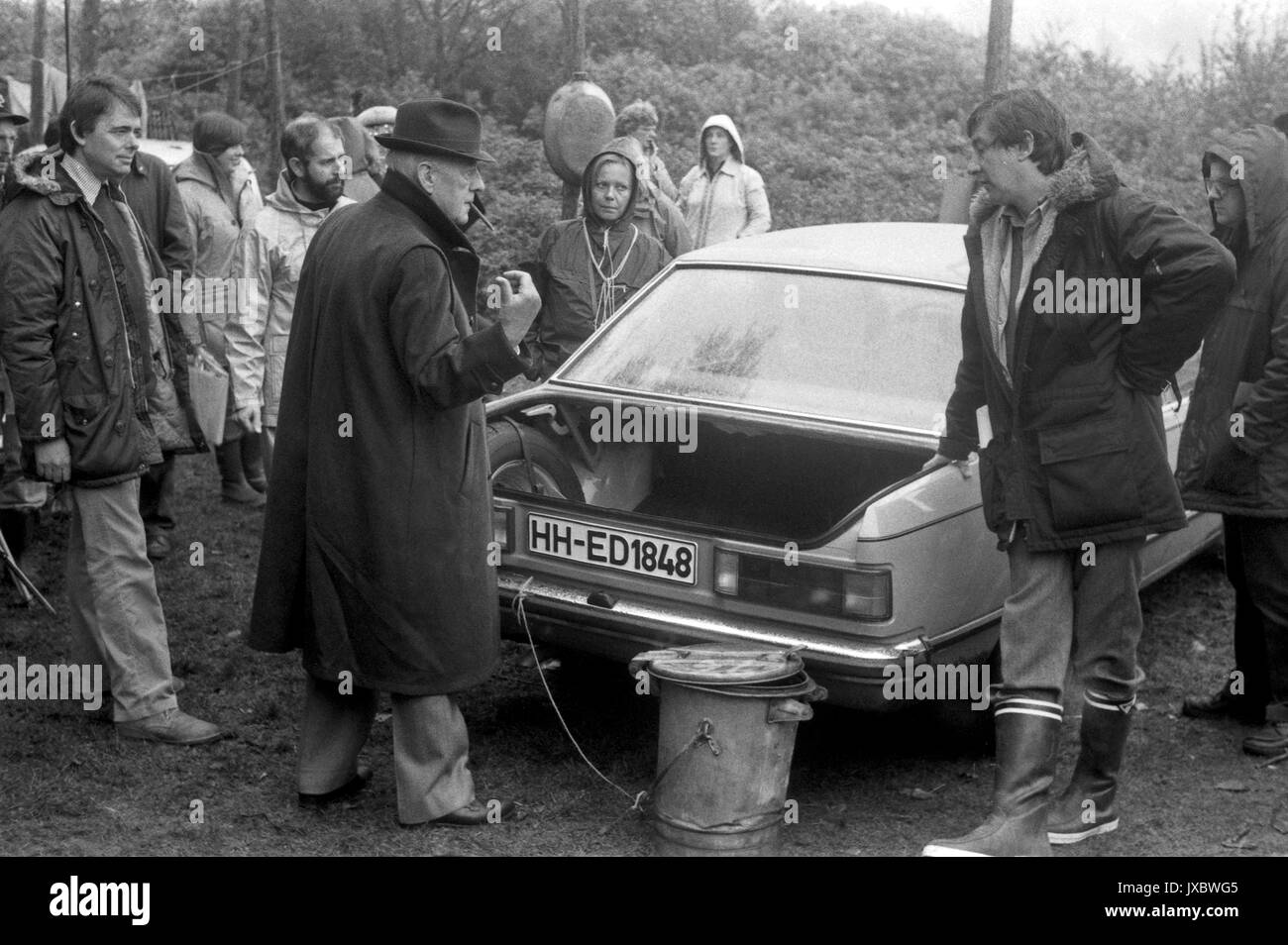 Smiley's People, alias : Agent dans eigener sache, Fernsehserie, Deutschland/BRD 1982, acteurs : Alec Guinness und Crew Banque D'Images