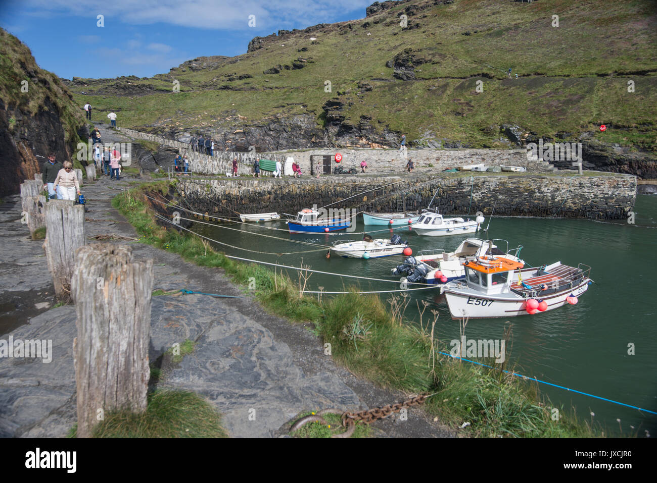 Boscastle, Cornwall, Angleterre. United Kingdom. Banque D'Images