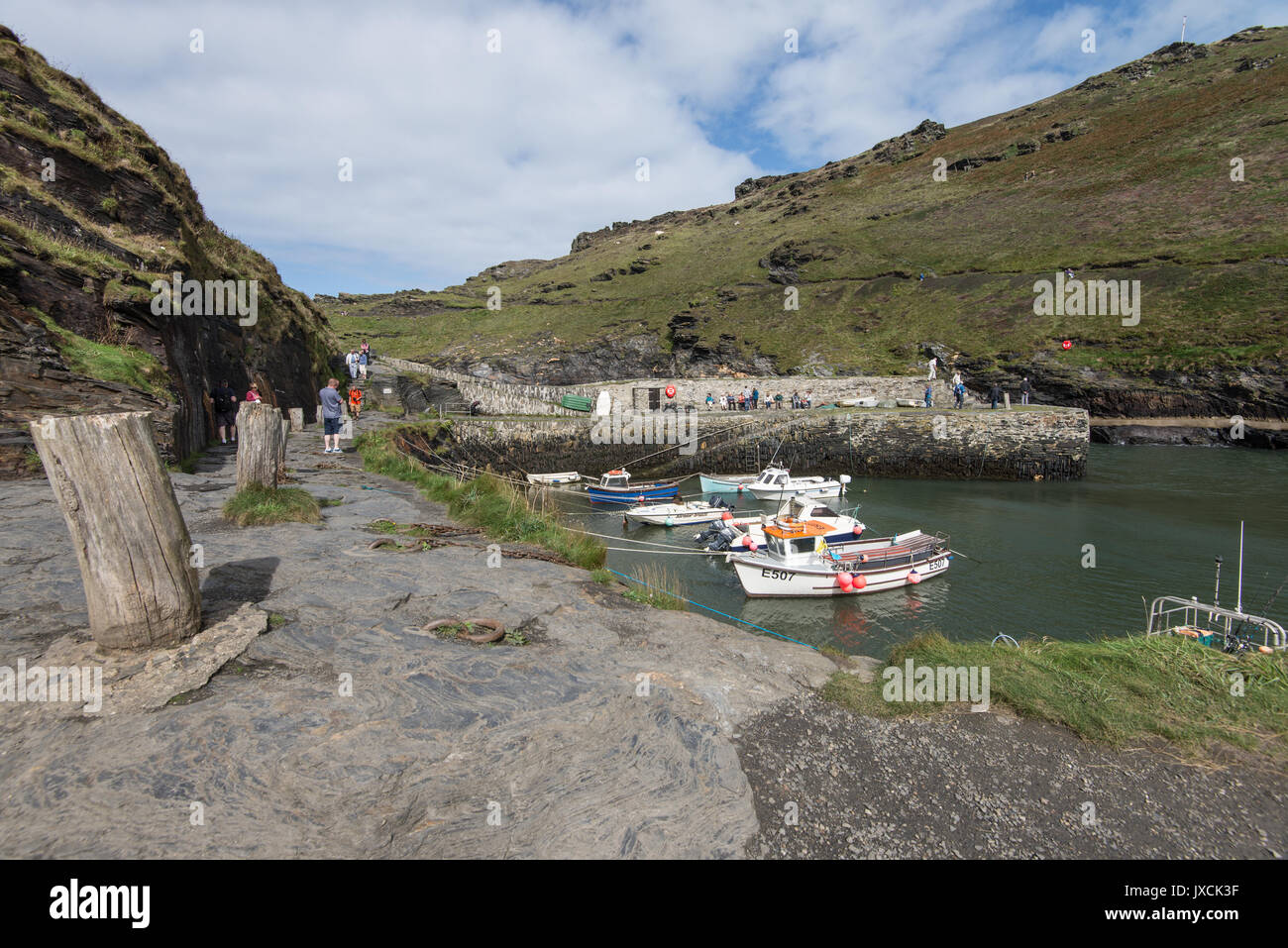 Boscastle, Cornwall, Angleterre. United Kingdom. Banque D'Images