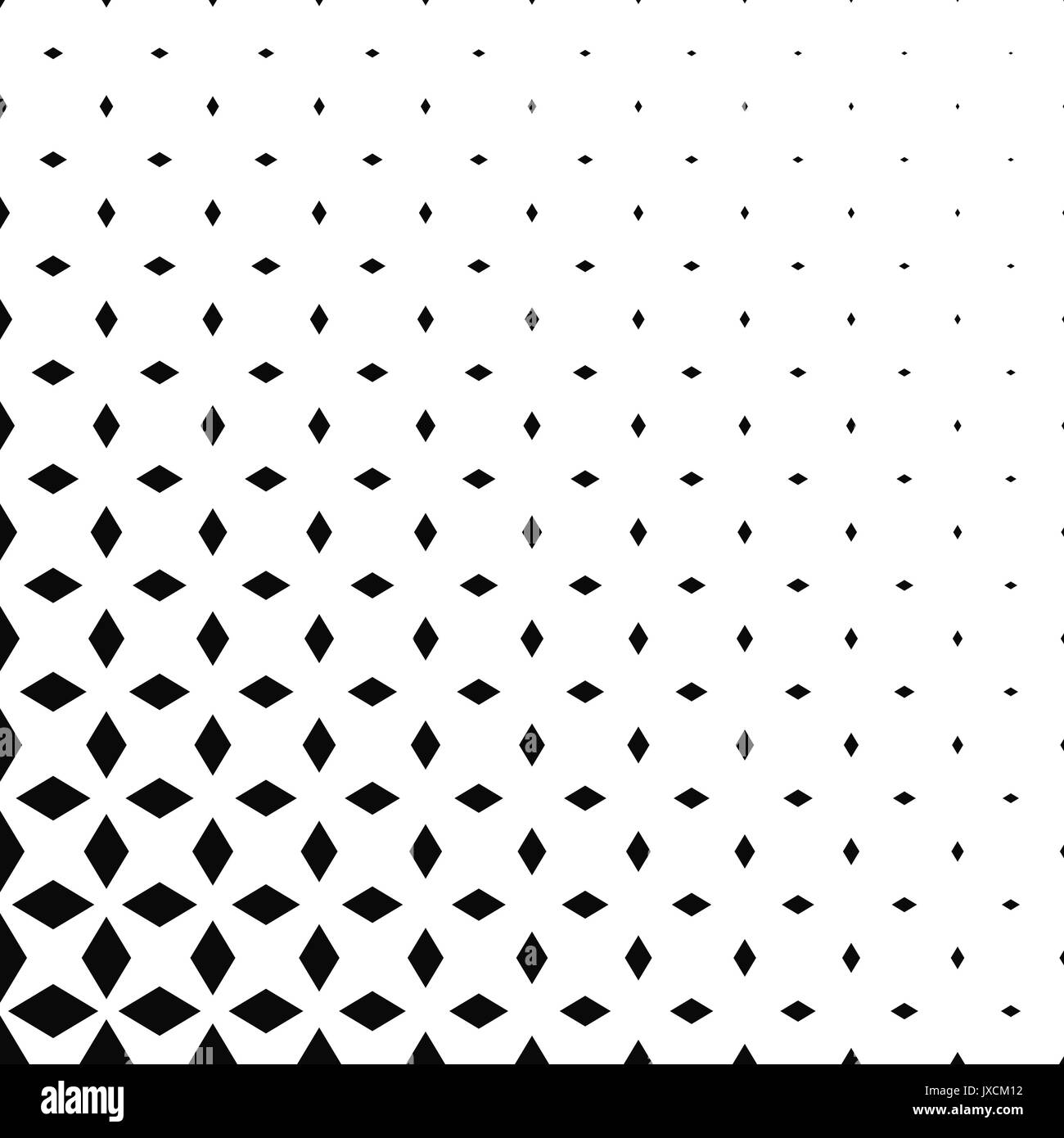 Losange noir et blanc motif de fond Illustration de Vecteur