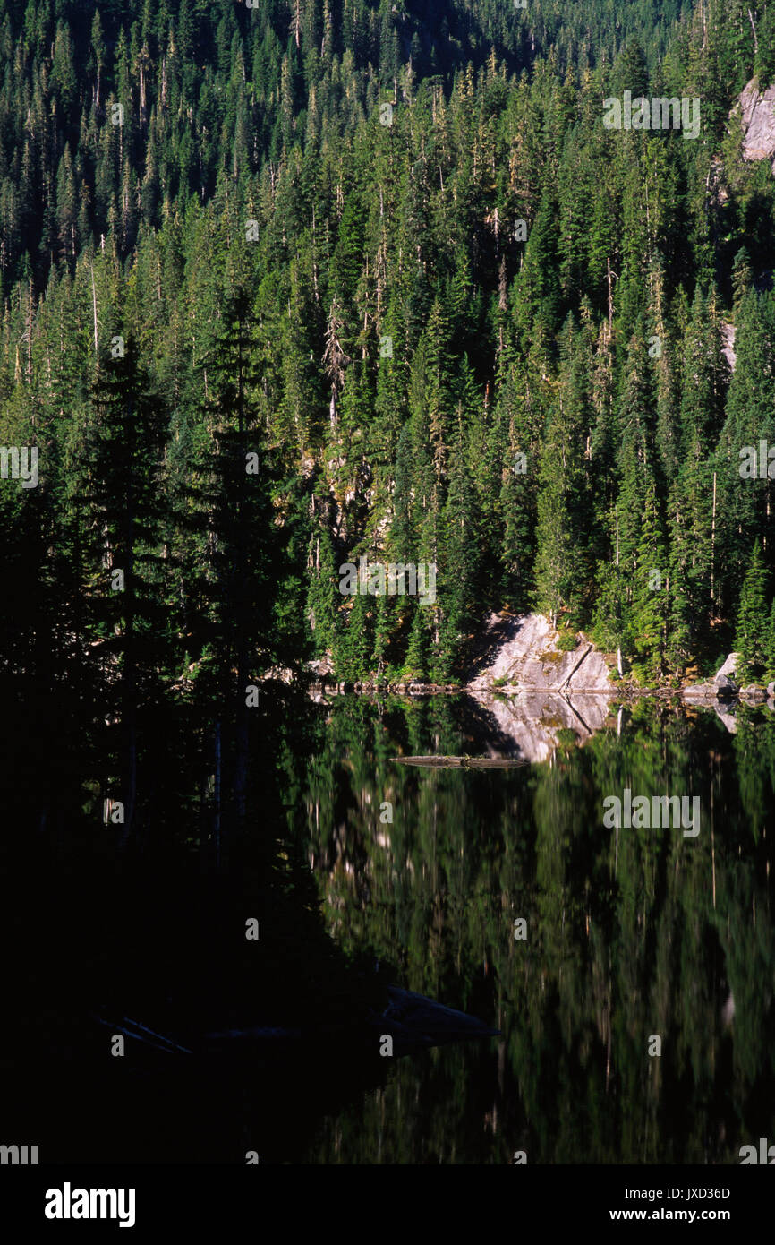 Dorothy lac lacs alpins, Désert, Mt Baker-Snoqualmie National Forest, Washington Banque D'Images