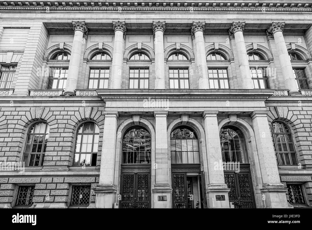 Bâtiment du Parlement d'État de Berlin - Abgeordnetenhaus Banque D'Images