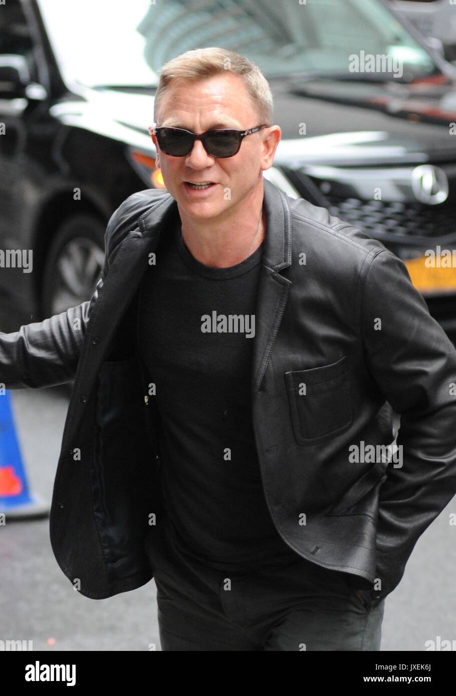 Daniel Craig, (pour les couche-tard avec Stephen Colbert) au niveau des arrivées pour la célébrité Candids - TUE, l'Ed Sullivan Theater, New York, NY 15 août 2017. Photo par : Kristin Callahan/Everett Collection Banque D'Images