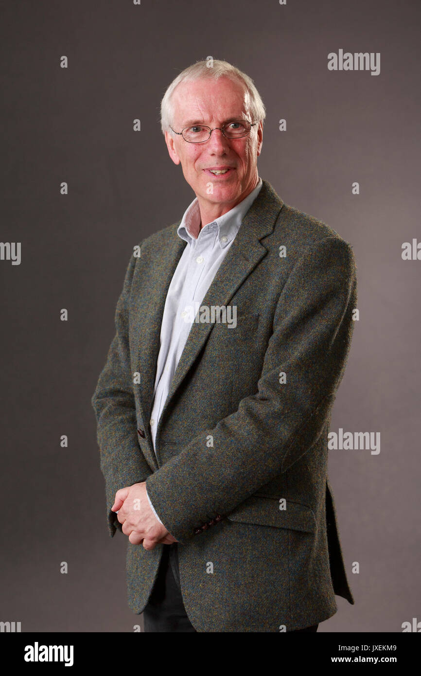 Edinburgh, Ecosse, Royaume-Uni. 16 août, 2017. Jour 5 Edinburgh International Book Festival. Sur la photo : Angus Roxburgh est un journaliste, animateur, ancien conseiller PR au gouvernement russe, et l'auteur-compositeur Pako Mera/Alamy Live News Banque D'Images