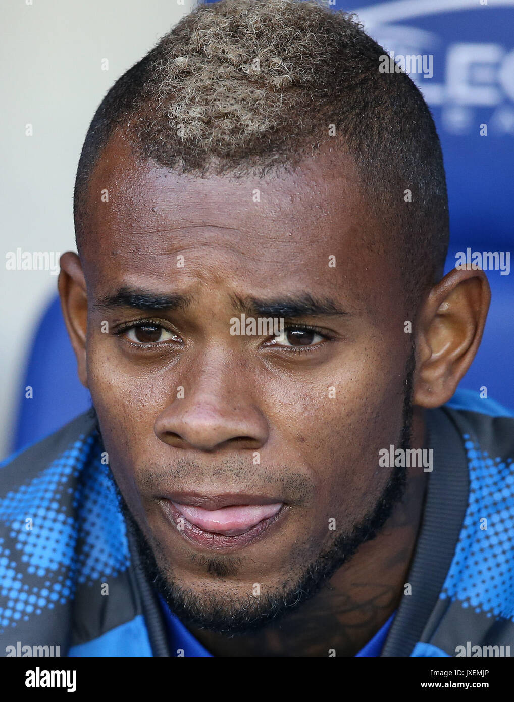 Reading, UK. Août 15, 2017. nouvelle signature Leandro Bacuna de lecture lors de la Sky Bet Championship match entre lecture et Aston Villa au stade Madejski, lecture, l'Angleterre le 15 août 2017. Photo par Andy Rowland/Premier Images des médias. **L'USAGE ÉDITORIAL FA Premier League et Ligue de football sont soumis à licence DataCo. Crédit : Andrew Rowland/Alamy Live News Banque D'Images