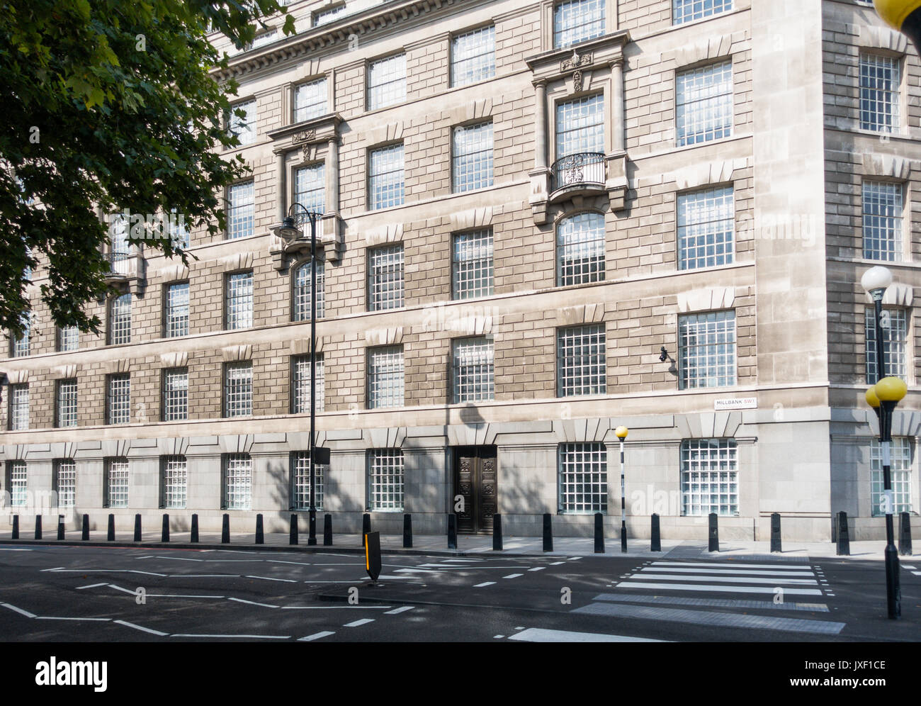 Siège du MI5, Millbank, Londres, Angleterre Banque D'Images