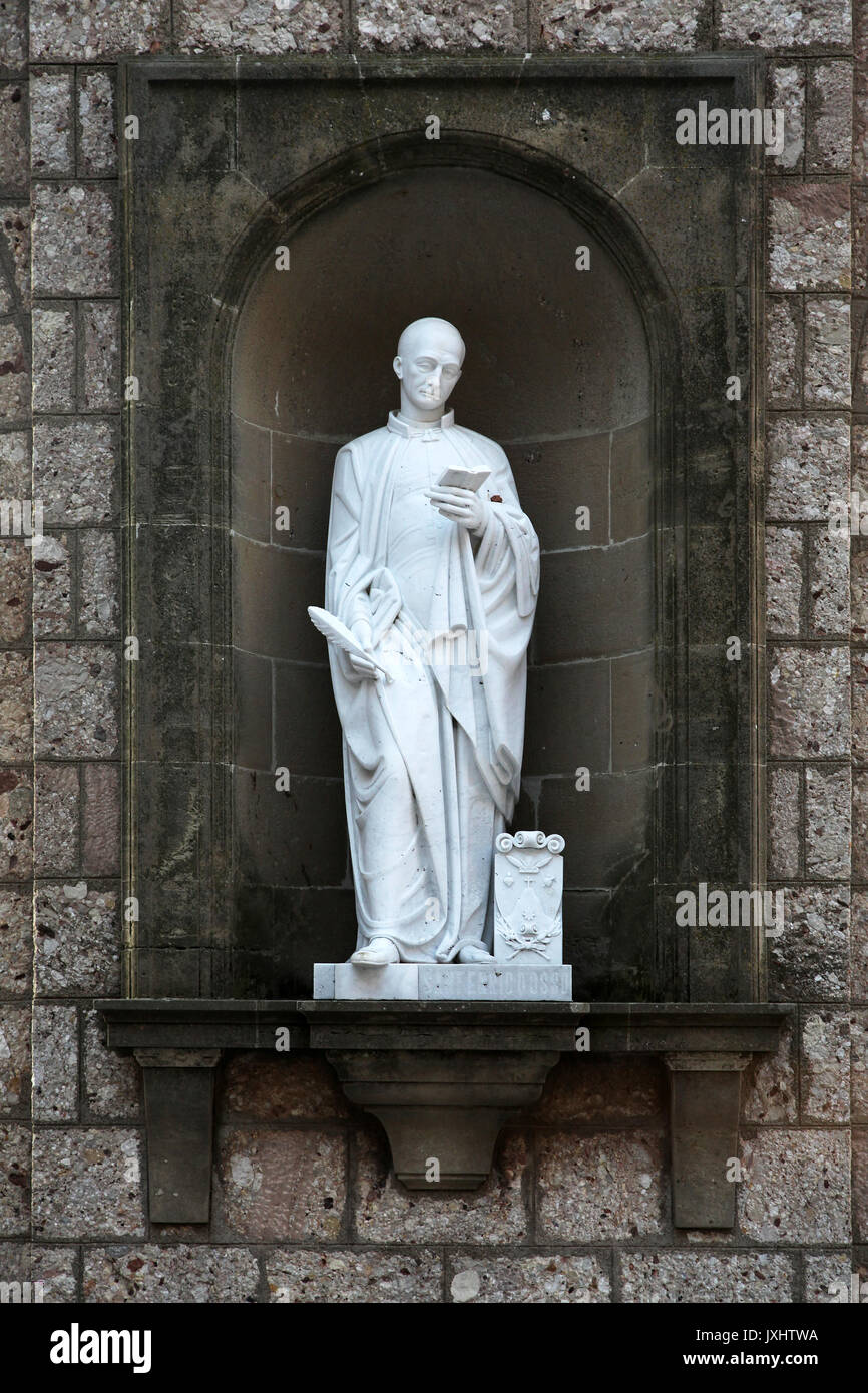St Enric d'osso à Montserrat.abbaye bénédictine.Santa Maria de Montserrat près de Barcelone..Catalogne.Espagne Banque D'Images