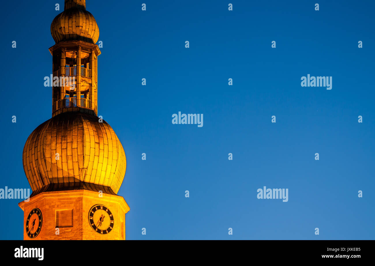 L'équilibre entre deux mondes Banque D'Images
