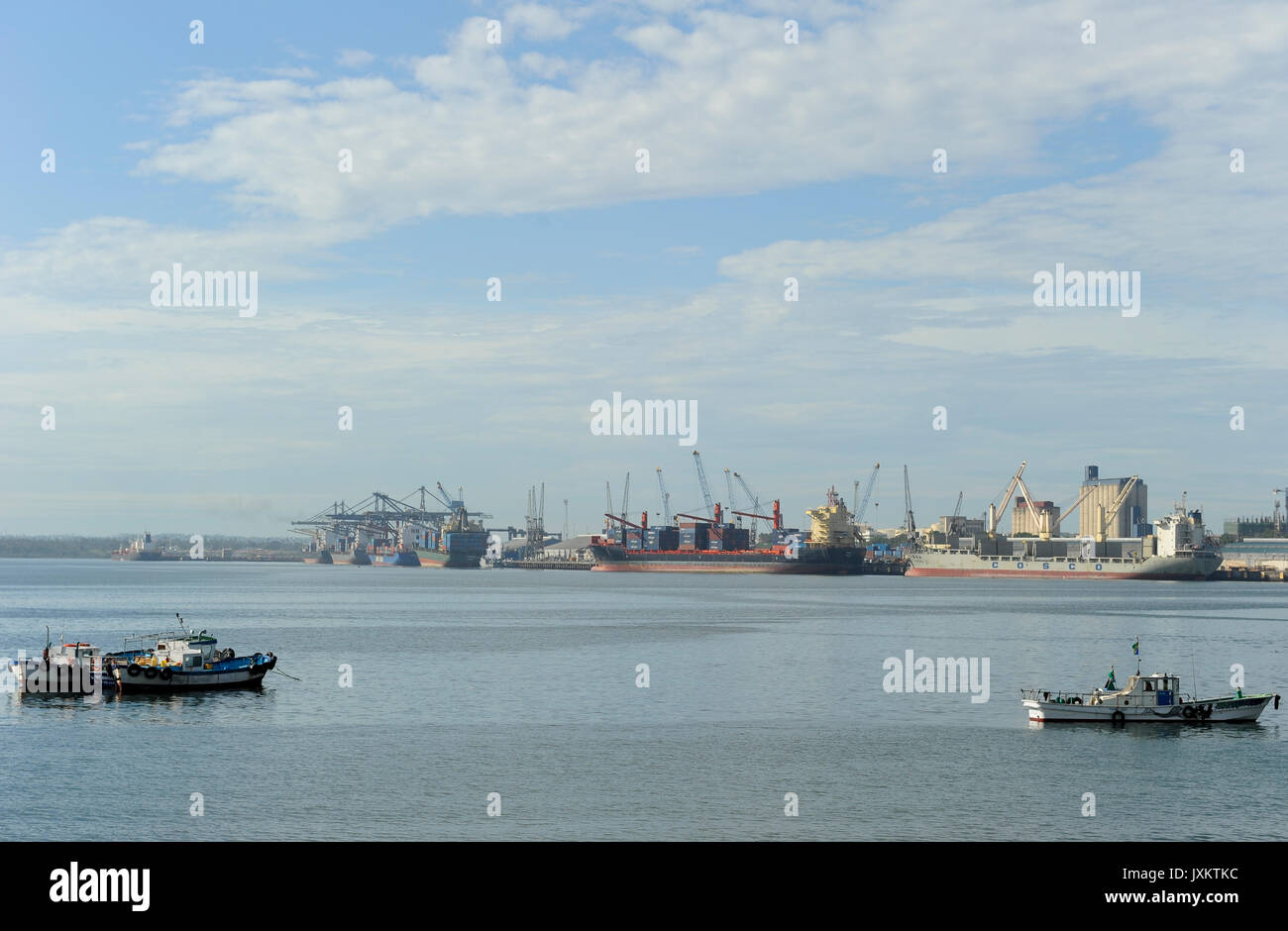 Tanzanie Dar es Salaam , TANZANIE / port de Dar es Salam, Hafen Banque D'Images