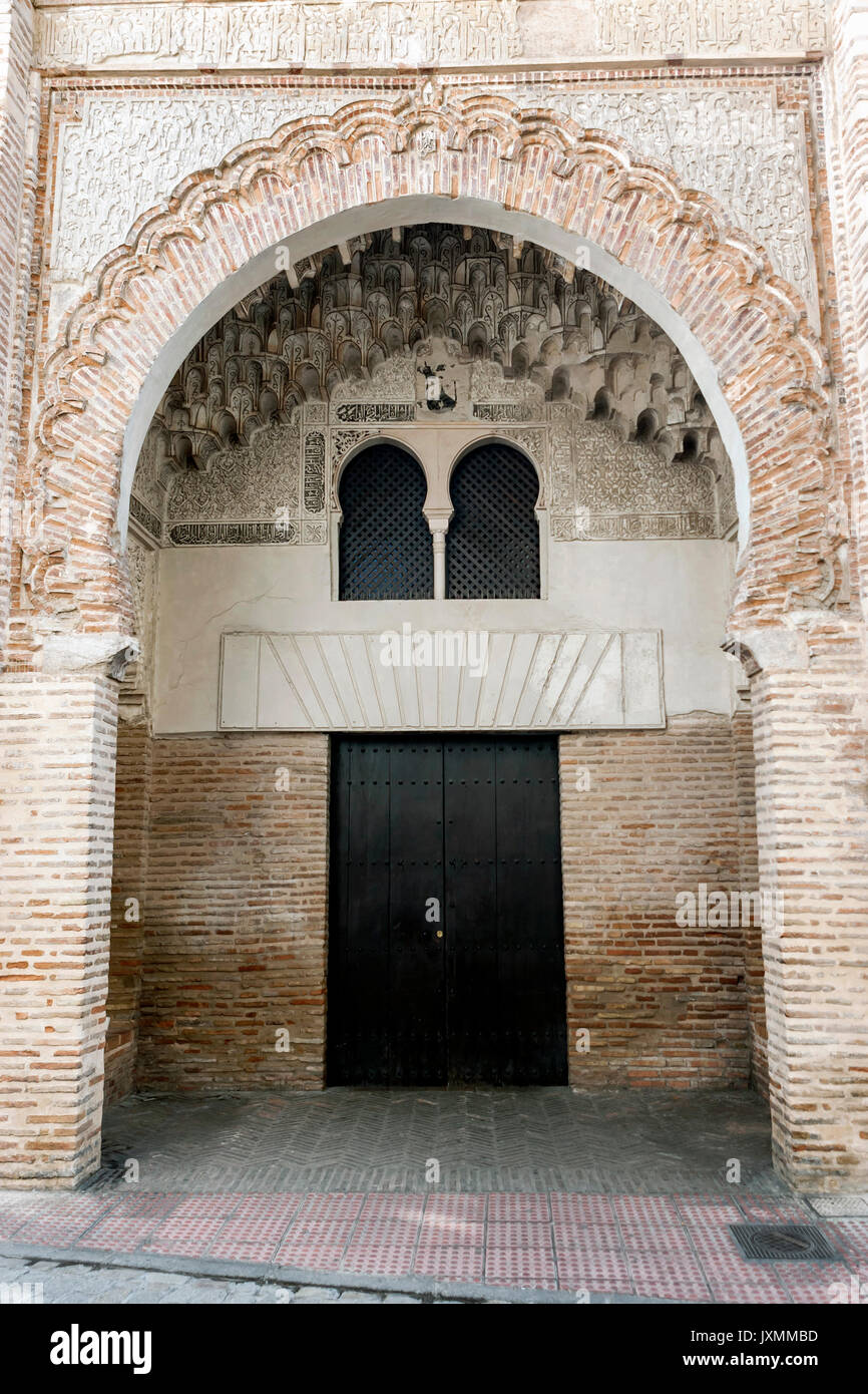 Corral del Carbon est un alhondiga andalou du 14e siècle qui a servi d'entrepôt de marchandises, Olde Banque D'Images