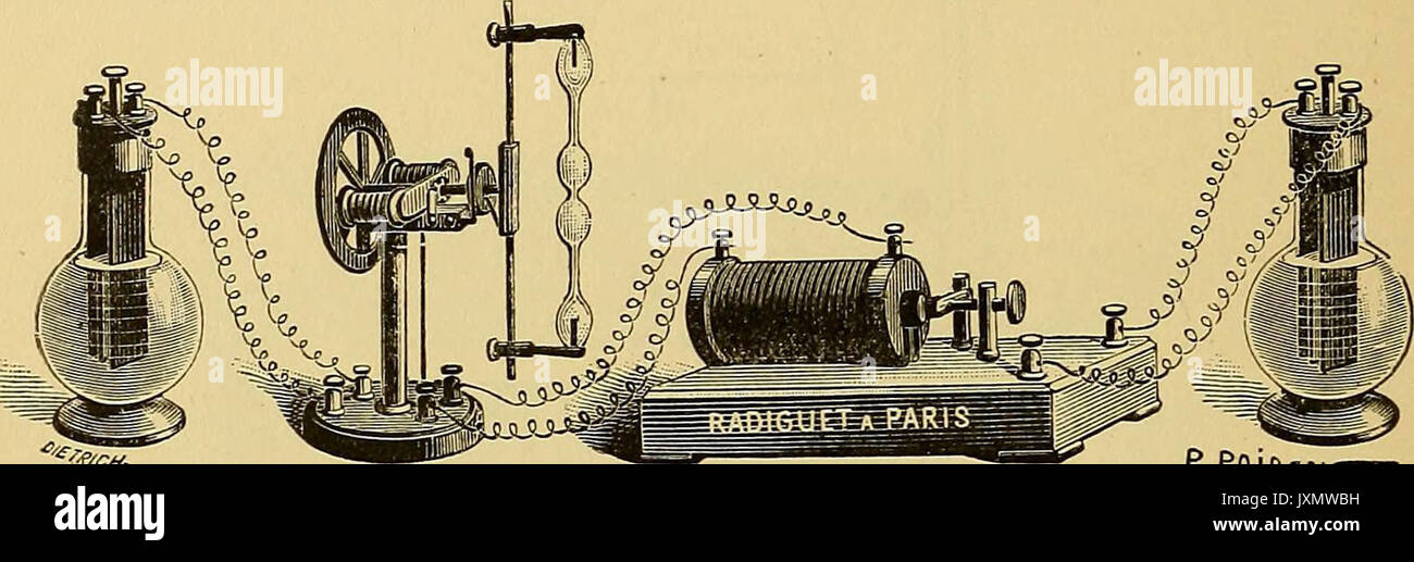 Journée internationale 'Traité de médicale et scientifique : cours libre professé a l'écolepratique de la Faculté de Médecine de Paris, deuxième semestre de 1896-1897' (1897) Banque D'Images