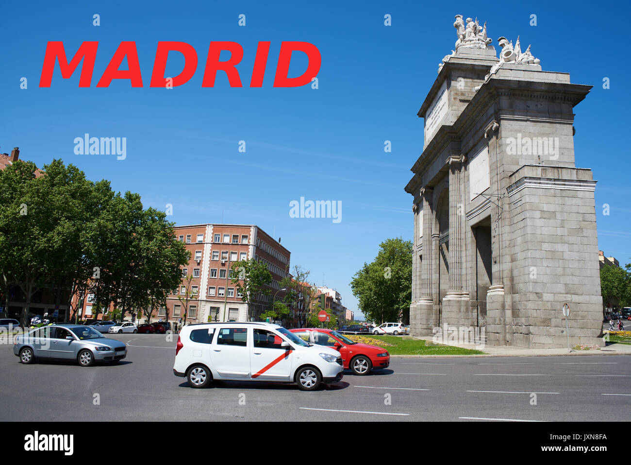 Puerta de Toledo Banque D'Images